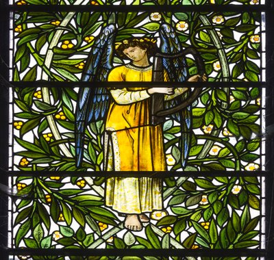 Angel Musician by Edward and Morris Burne Jones